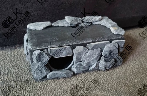 Reptile hide slate - reptile, basking
