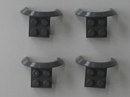 Lego dark bluish gray - 4,
