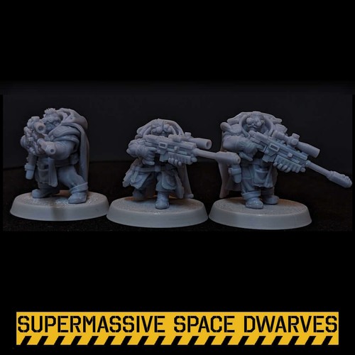 Space dwarf snipers sci - snipers, sci-fi
