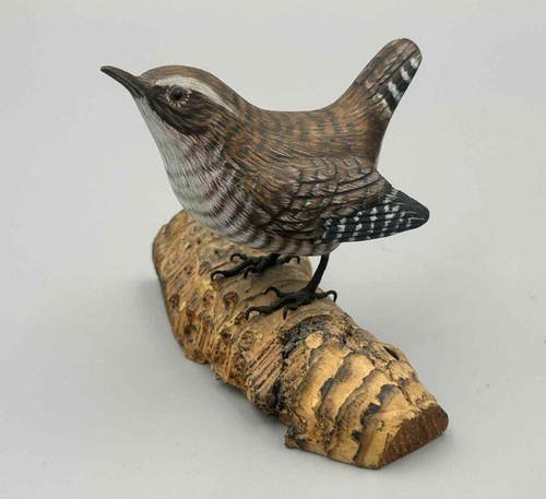 Vintage hai feng carved wood - hai,