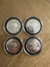 4x 1oz Silver Austria Vienna