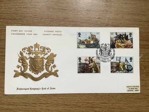 Stewart petty fdc 1981 - petty, fdc: