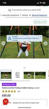 Hedstrom Folding Toddler Swing