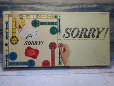 Vintage 1964 Parker Bros SORRY