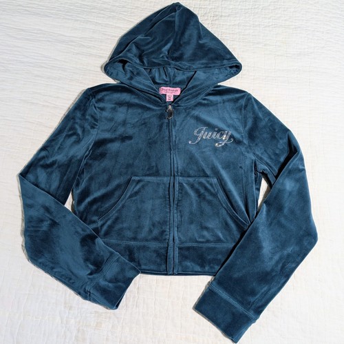 Juicy couture teal velour - couture,