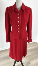 1940s 2 pc Wool Skirt Suit Set