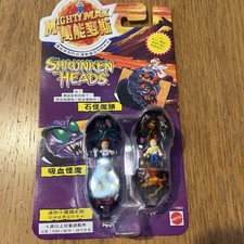 Bluebird Toys Mighty Max Shrunken Head Rock Monster & Bloodsucker 1993