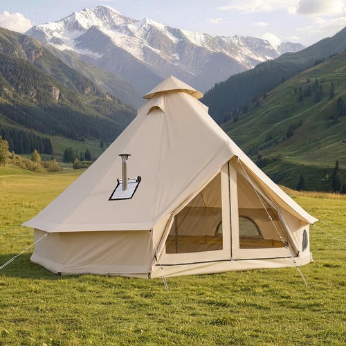 Bell tent 6m hiking - tent,