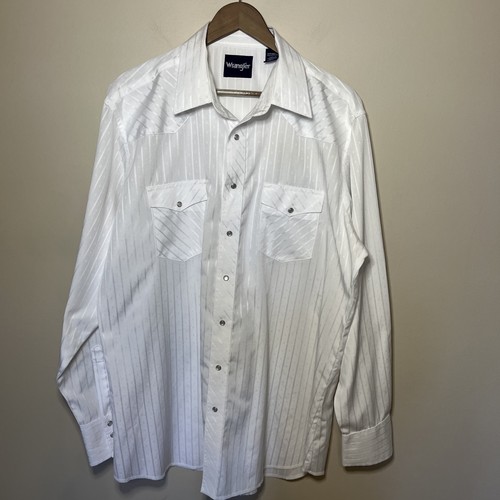 Wrangler men white striped - men's,