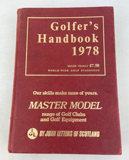 Golfers Handbook 1978 World