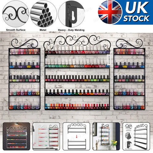 Nail polish wall mounted metal - nail,