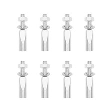 8pcs Cotter Pins 9x42mm for Bike Crank Crank Chainwheel for MTB Folding Bike