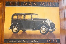 1935 The Hillman Minx Original