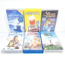 Kids VHS Video Bundle 6 Movies