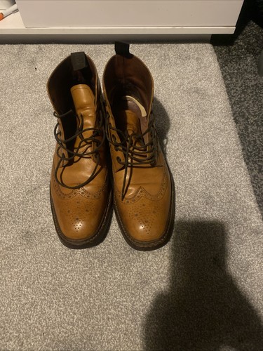 Loake brown real leather - loake,