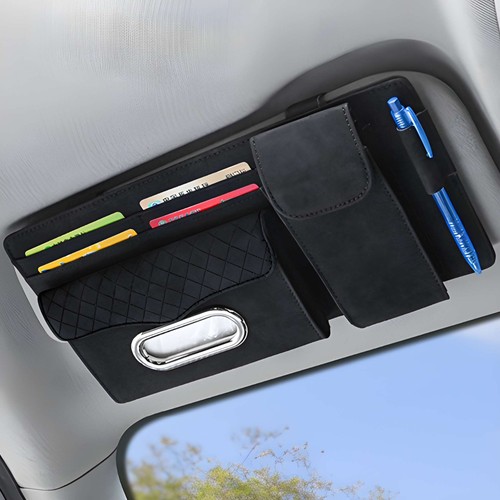 Auto car sun visor organizer - sun,