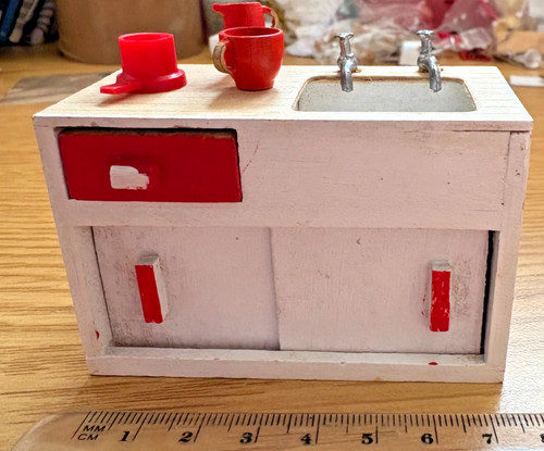 Doll house furniture vintage - doll,