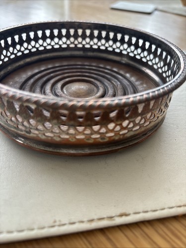 Vintage epns and wood wine - vintage,