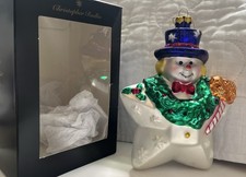 Christopher Radko SnowmanGlass