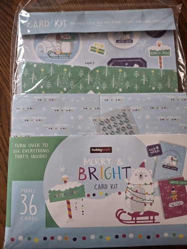 Hobbycraft merry bright - &,