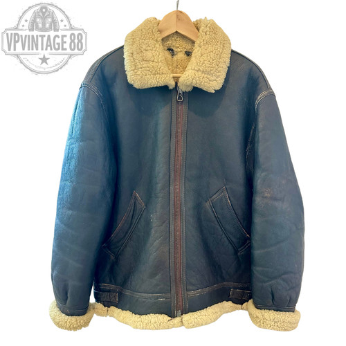 Vintage aviator bomber - b-3,