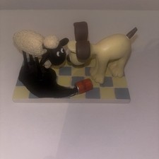 Wallace & Gromit Shaun Resin