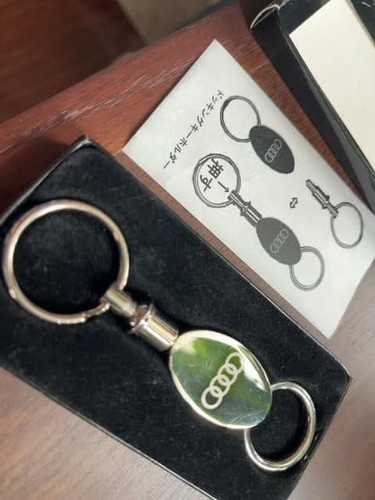 Audi docking type keychain - audi,