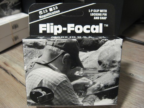 Flip focal clip optical aid - clip-on,