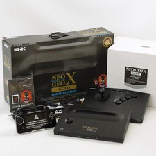 NEO GEO X GOLD CONSOLE GOOD