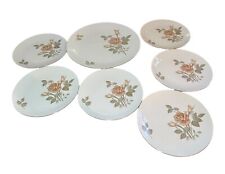 Seltmann Weiden 6 Cake / Side & 1 Sandwich / Dinner Plate Bavaria Germany Rose