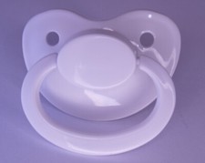White Adult Pacifier