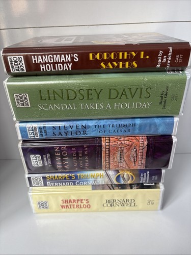 Audio cassette books - books, x