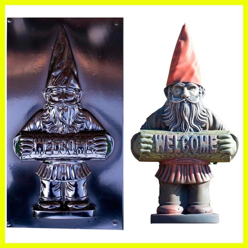 Personalized garden gnome - garden, mold