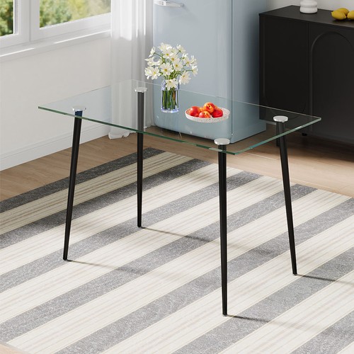 Tempered glass dining - tempered,