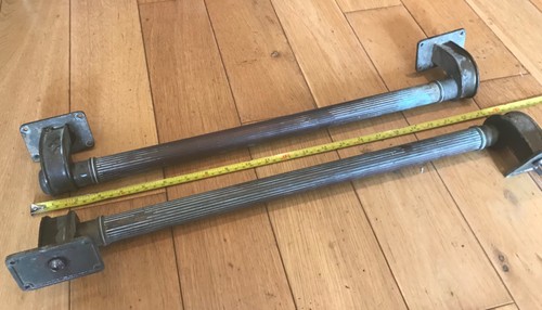 Large pair bronze brass - ex,