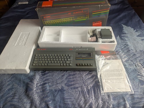 Grey sinclair spectrum 2 - zx, +2