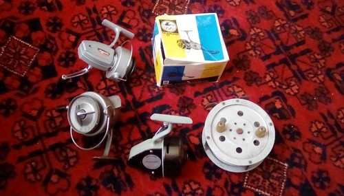 Vintage fishing reels - 4, x