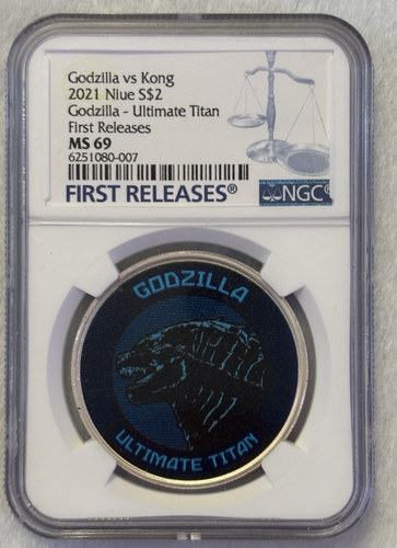 2021 niue godzilla - $2,