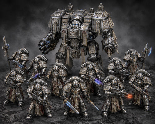 Silver knight combat - silver,
