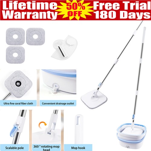 360 floor magic spin mop - magic,