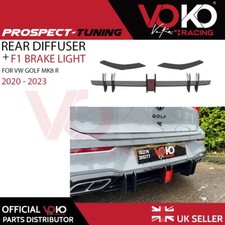 VW GOLF MK8 R REAR DIFFUSER