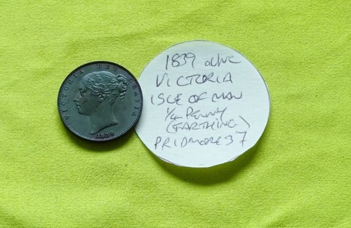 1839 aunc isle man - *aunc*, copper