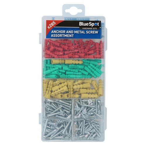 285pc metal screw and raw - metal,