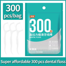 600PCs Dental Floss Sticks