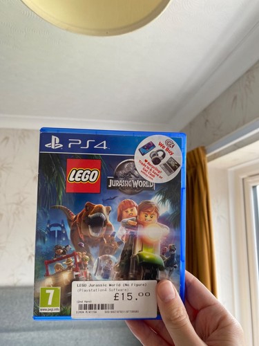 Lego jurrasic world ps4 game - lego,