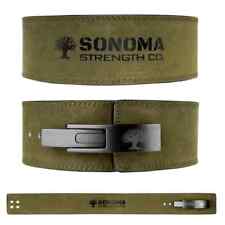 10mm Leather Lever Weight Lifting Belt – Powerlifting, Gym Training, Heavy Duty