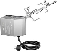 Onlyfire BRK-6045 BBQ Rotisserie Kit Roast Spit Set