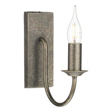David Hunt Lighting Herriot Wall Light - Antique Bronze (Bracket Only) ExDisplay