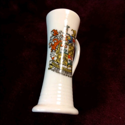 Crested goss twin handle - w.h.,