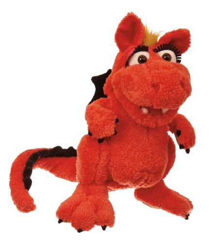 Living puppets dragon elsa - puppets,